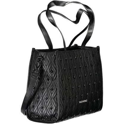 Mario Valentino Black Polyethylene Women Handbag