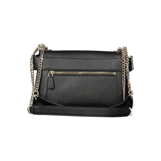 Guess Jeans Black Polyethylene Women Handbag GU-34837