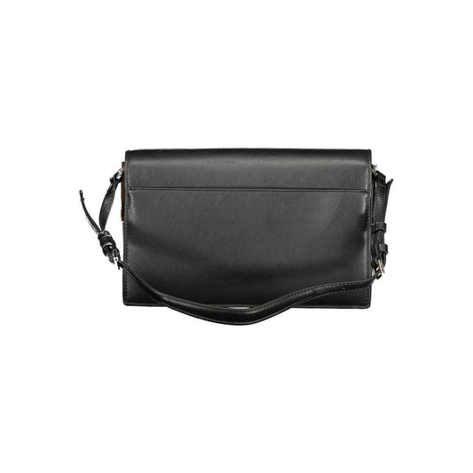 Calvin Klein Black Polyester Women Handbag CA-36311