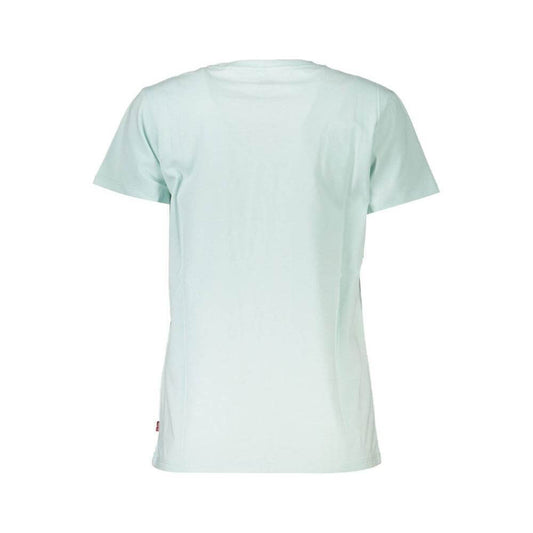 Levi's Blue Cotton Women T-Shirt LE-37929-XS