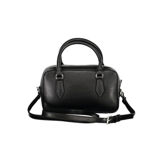 Mario Valentino Black Polyethylene Women Handbag VA-34735