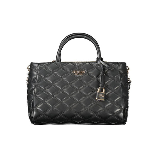 Guess Jeans Black Polyethylene Women Handbag GU-34823