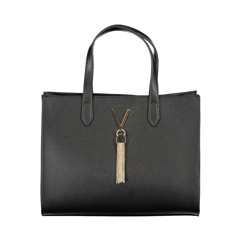 Mario Valentino Black Polyethylene Handbag