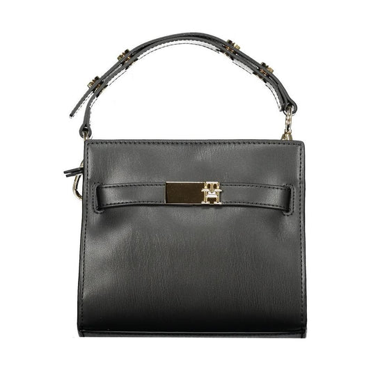 Tommy Hilfiger Black Polyethylene Women Handbag TO-36366