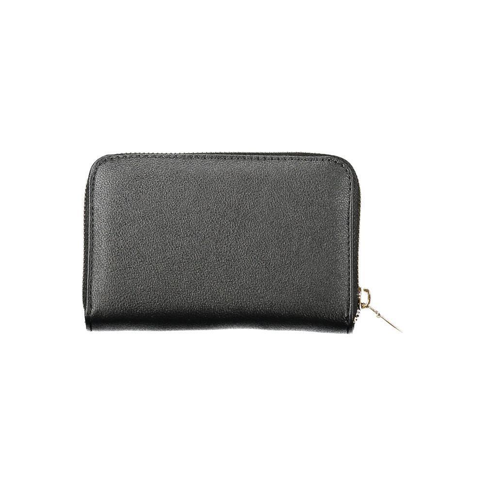 Guess Jeans Black Polyethylene Women Wallet GU-34835
