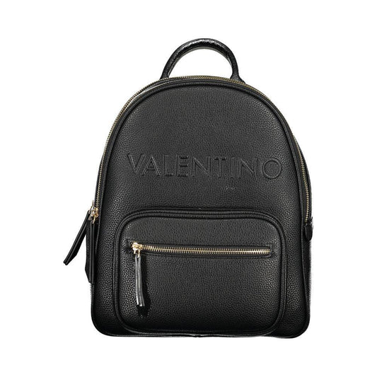 Mario Valentino Black Polyethylene Backpack VA-36090