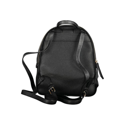 Mario Valentino Black Polyethylene Backpack VA-36090