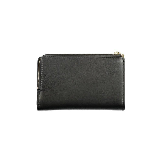 Tommy Hilfiger Black Polyethylene Women Wallet TO-36363