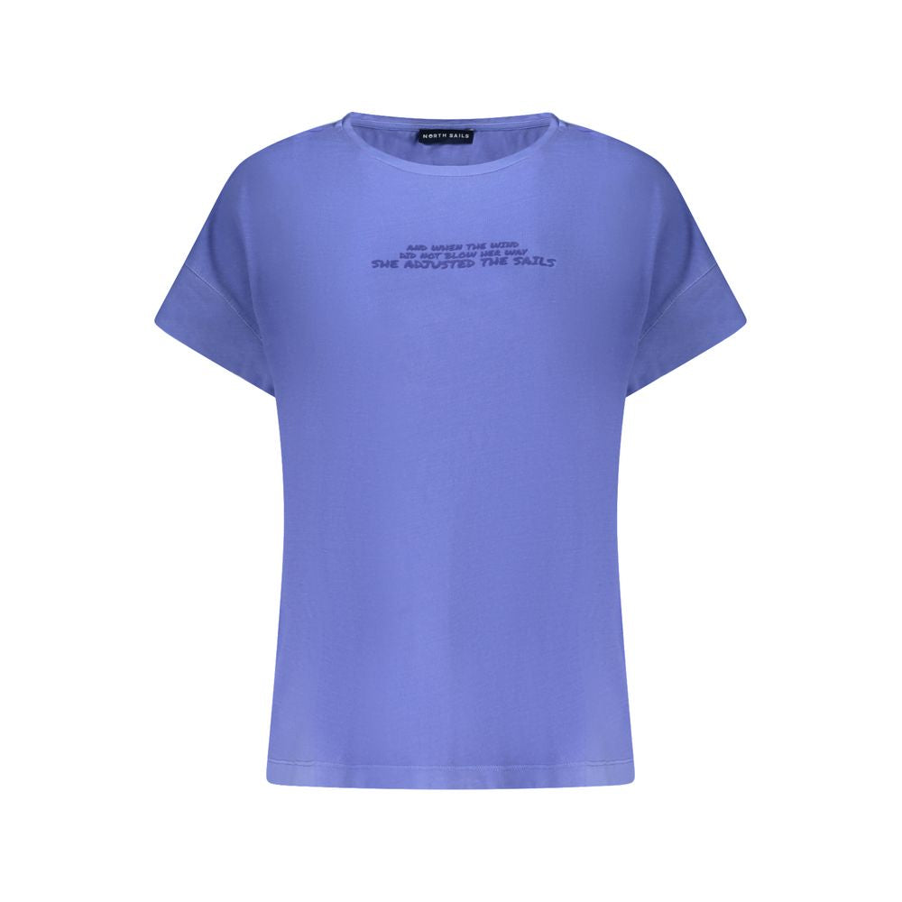 North Sails Blue Cotton Tops & T-Shirt NO-35962-XS