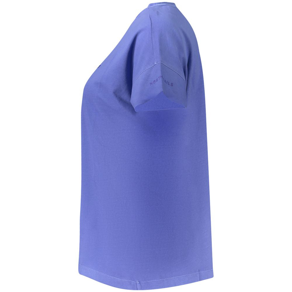 North Sails Blue Cotton Tops & T-Shirt NO-35962-XS