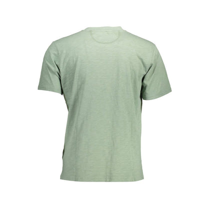 La Martina Green Cotton Men T-Shirt