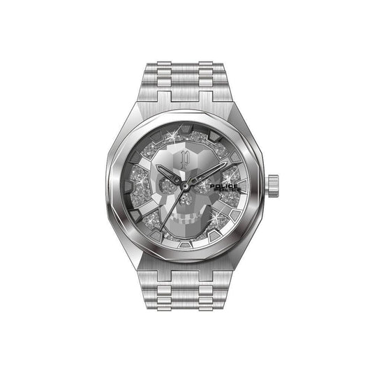 Police Silver Stainless Steel Watch POPEWJG2110702AC