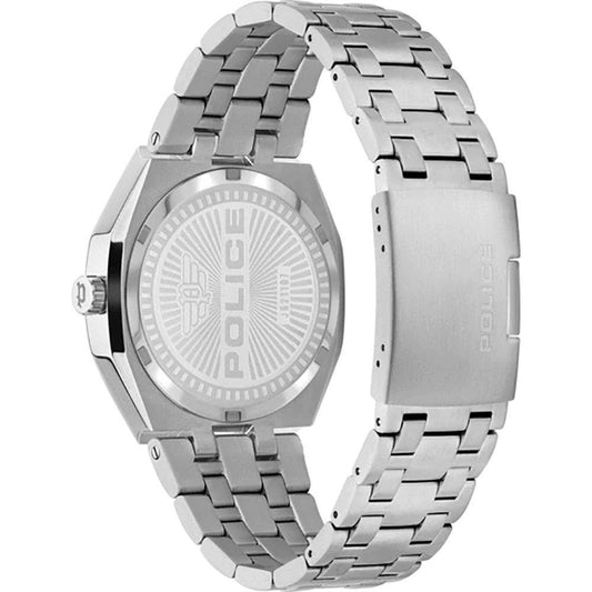 Police Silver Stainless Steel Watch POPEWJG2110702AC