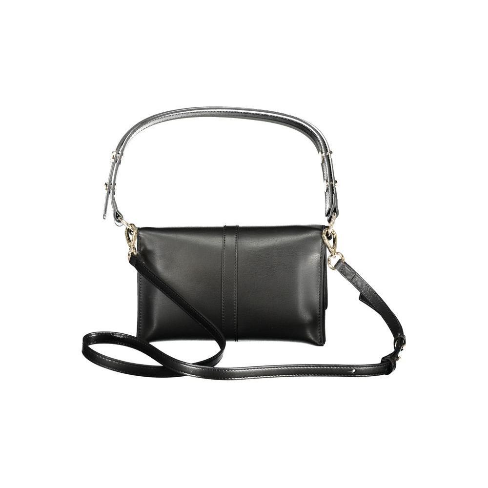 Front view with bag zipped and handles upright.