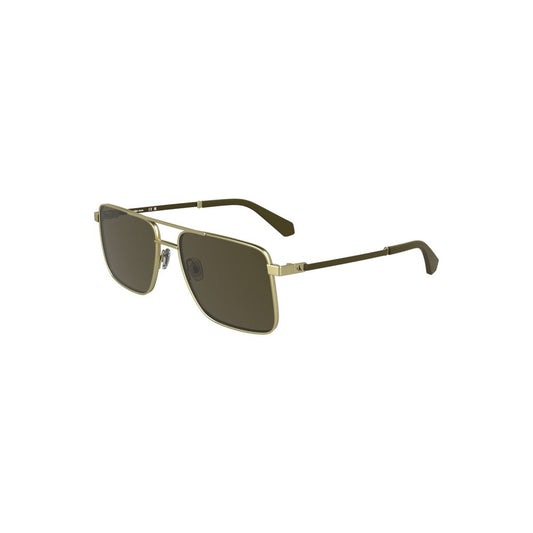 Calvin Klein Gold Metal Men Sunglass CA-38340