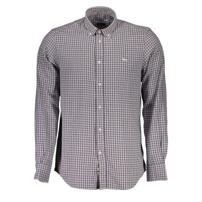 Harmont & Blaine Purple Cotton Shirt