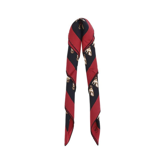 Valentino Garavani Petit Charles silk Scarf VA7W2EK001QLKCEXBB