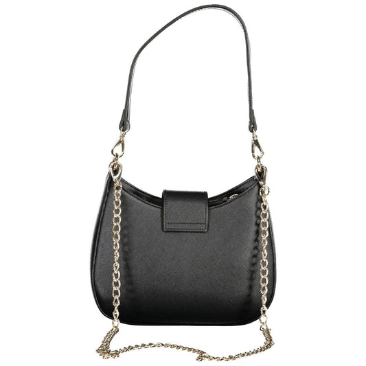 Mario Valentino Black Polyethylene Women Handbag VA-36166