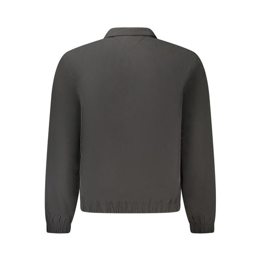 Tommy Hilfiger Black Polyester Men Jacket TO-35364-S