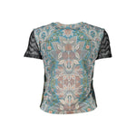 Desigual Blue Polyester Women T-Shirt DE-37711-M