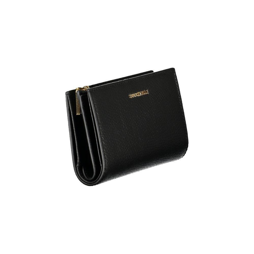 Coccinelle Black Leather Women Wallet CO-34894