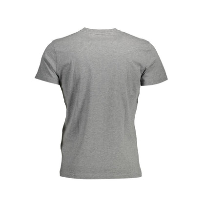 Back view of La Martina Brown Cotton Men T-Shirt displaying premium craftsmanship and iconic embroidery.