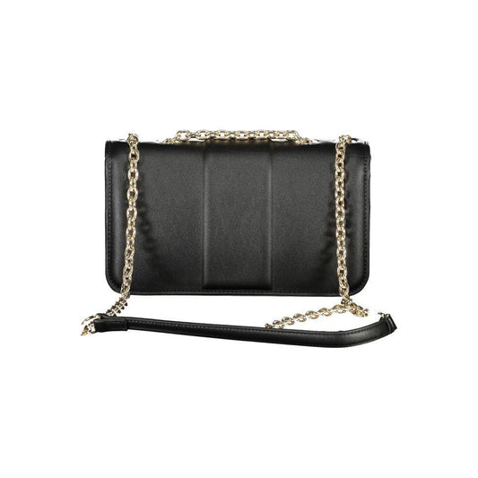 Mario Valentino Black Polyethylene Women Handbag VA-34741