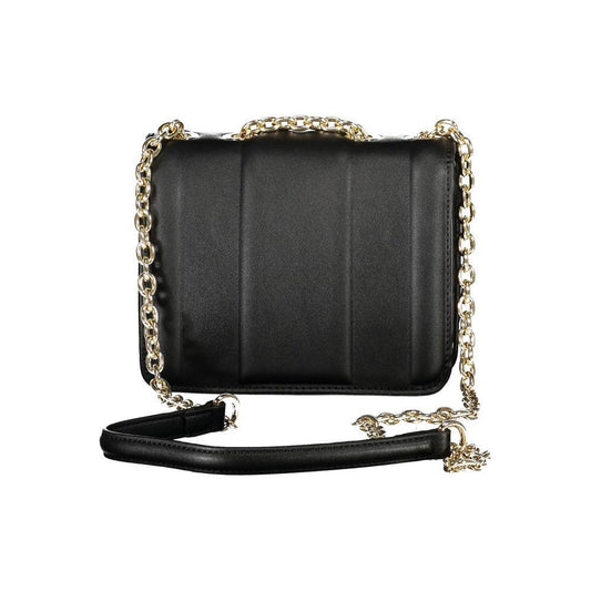 Mario Valentino Black Polyethylene Women Handbag VA-34746