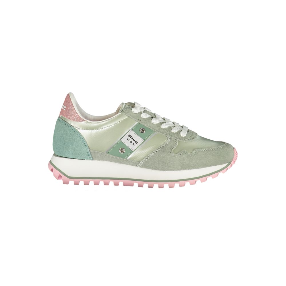 Blauer Verde Poliestere Women Sneaker