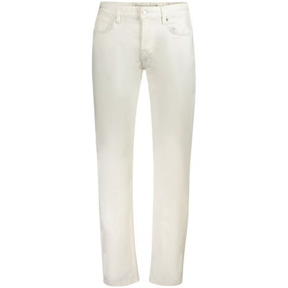 Guess Jeans White Cotton Mens Jeans
