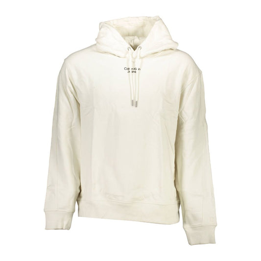 Calvin Klein White Cotton Men Sweater