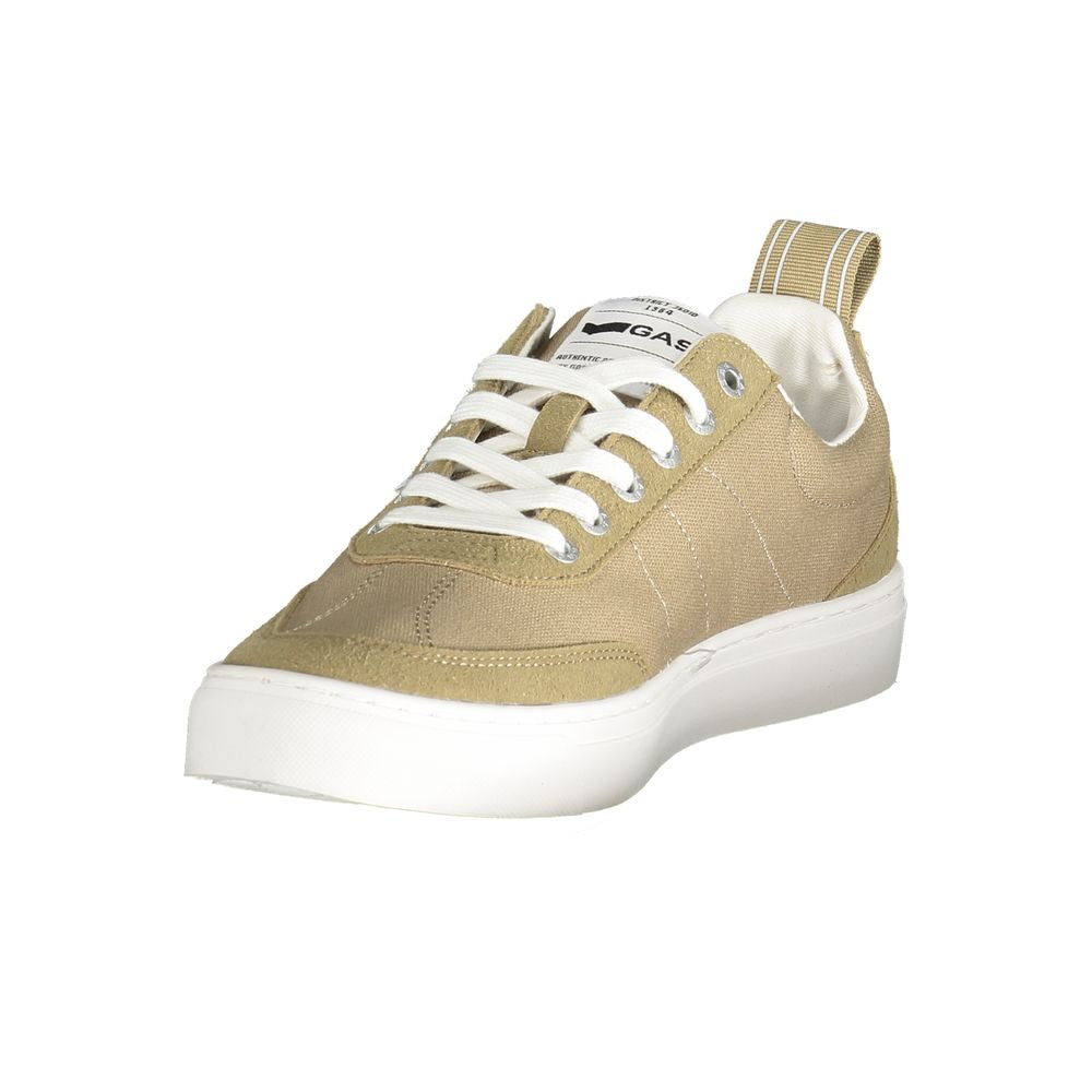 Gas Beige Polyester Men Sneaker GA-38576-EU40/US7