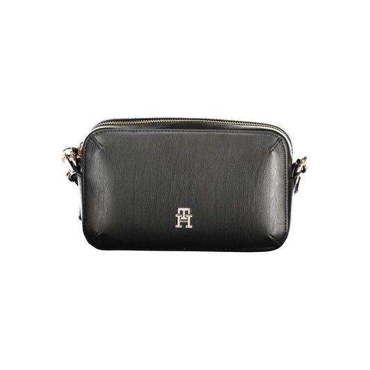Tommy Hilfiger Black Polyethylene Women Handbag TO-38646