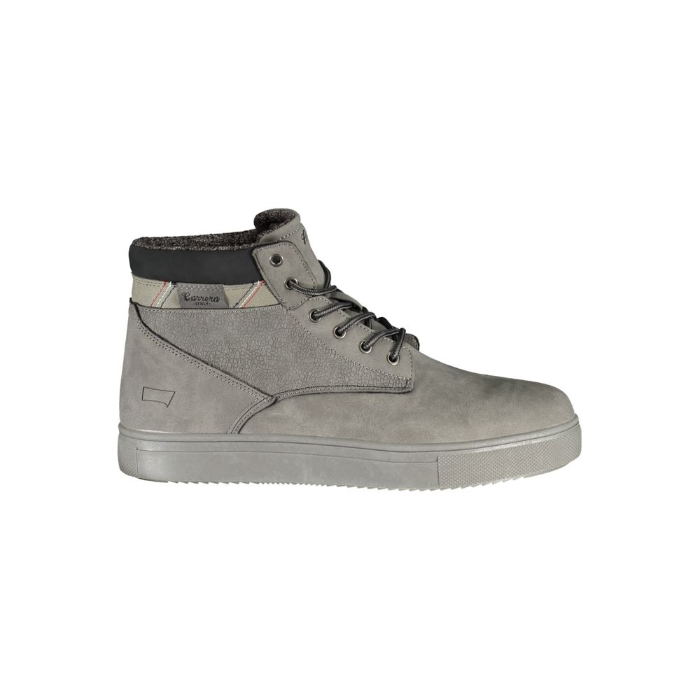 Carrera Grigio Poliuretano Men Ankle Boot