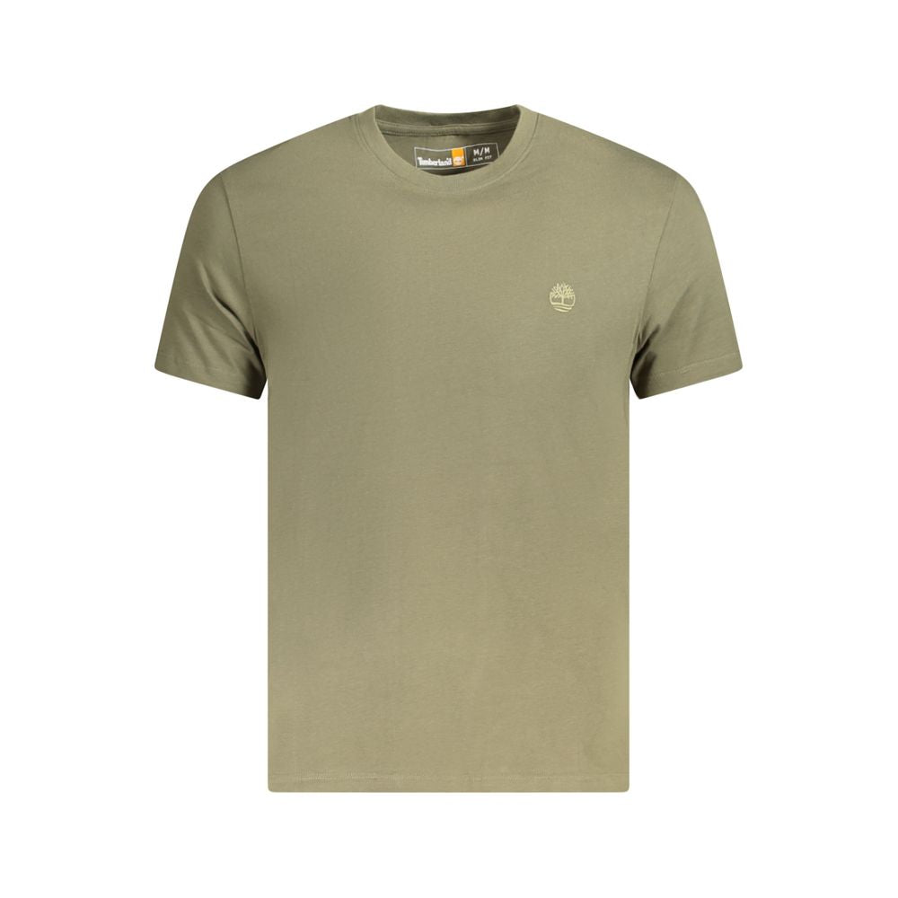 Timberland Green Cotton Men T-Shirt TI-35448-M