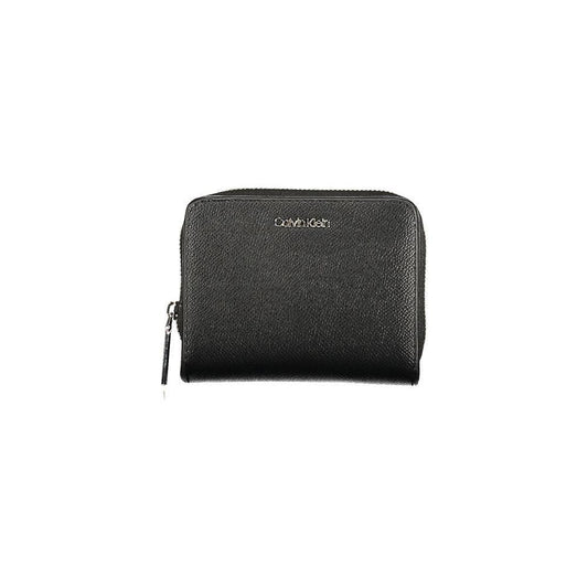 Calvin Klein Black Polyethylene Women Wallet CA-36322