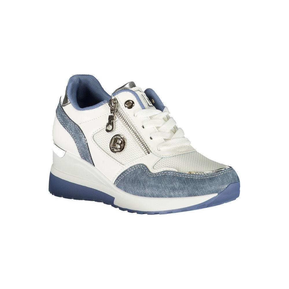 Laura Biagiotti Blue Synthetic Women Sneaker LA-36484-EU37/US7