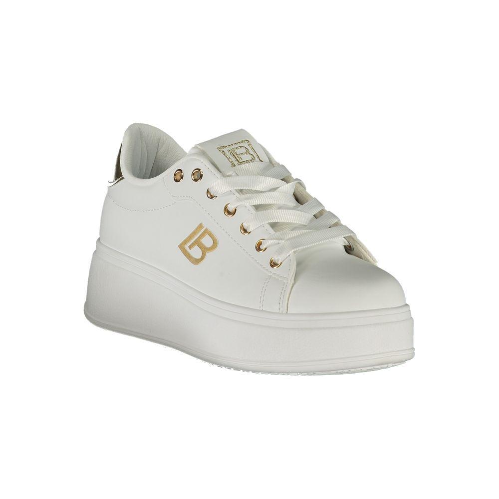 Laura Biagiotti White Synthetic Women Sneaker LA-36498-EU40/US10
