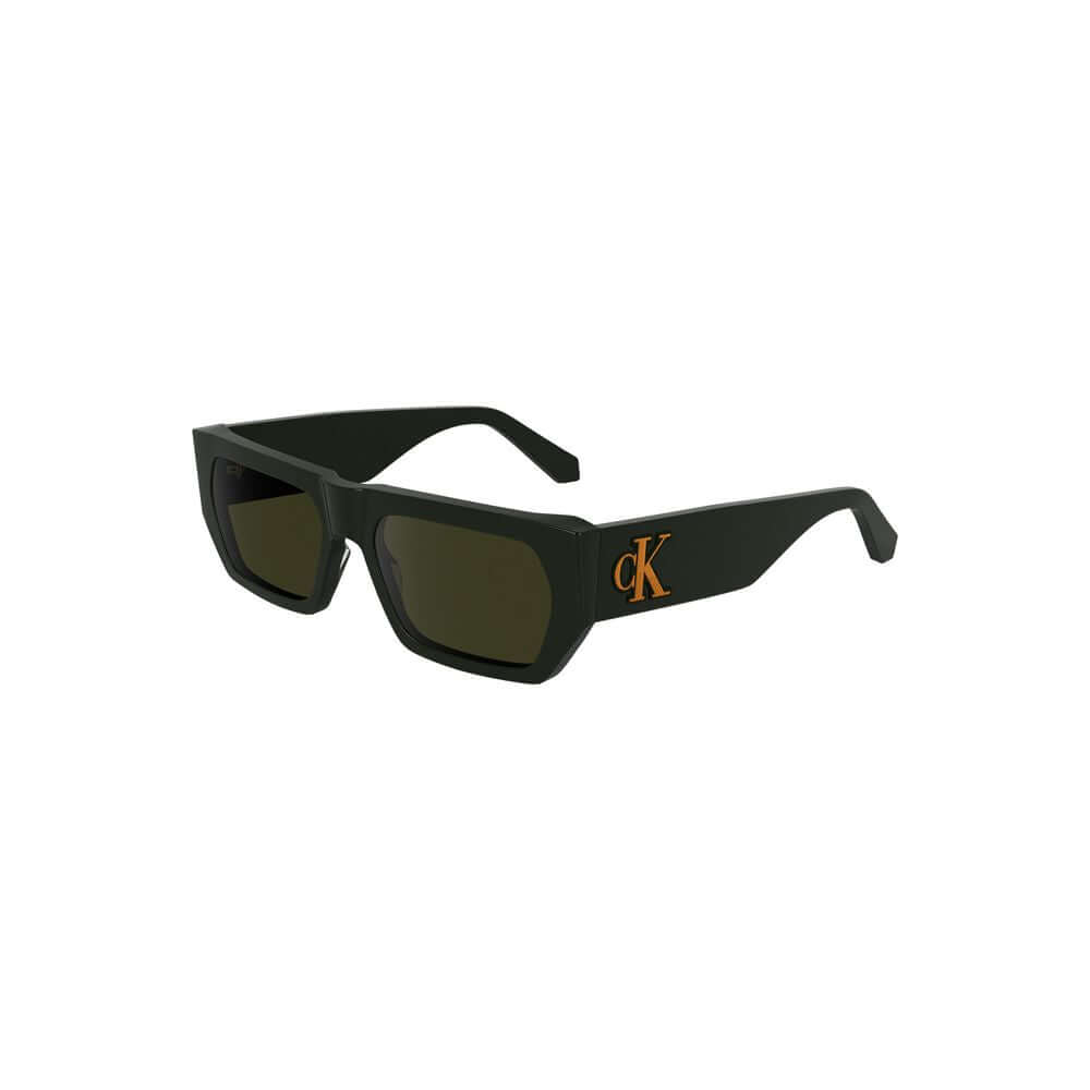 Calvin Klein Green Acetate Men Sunglasses CA-38345