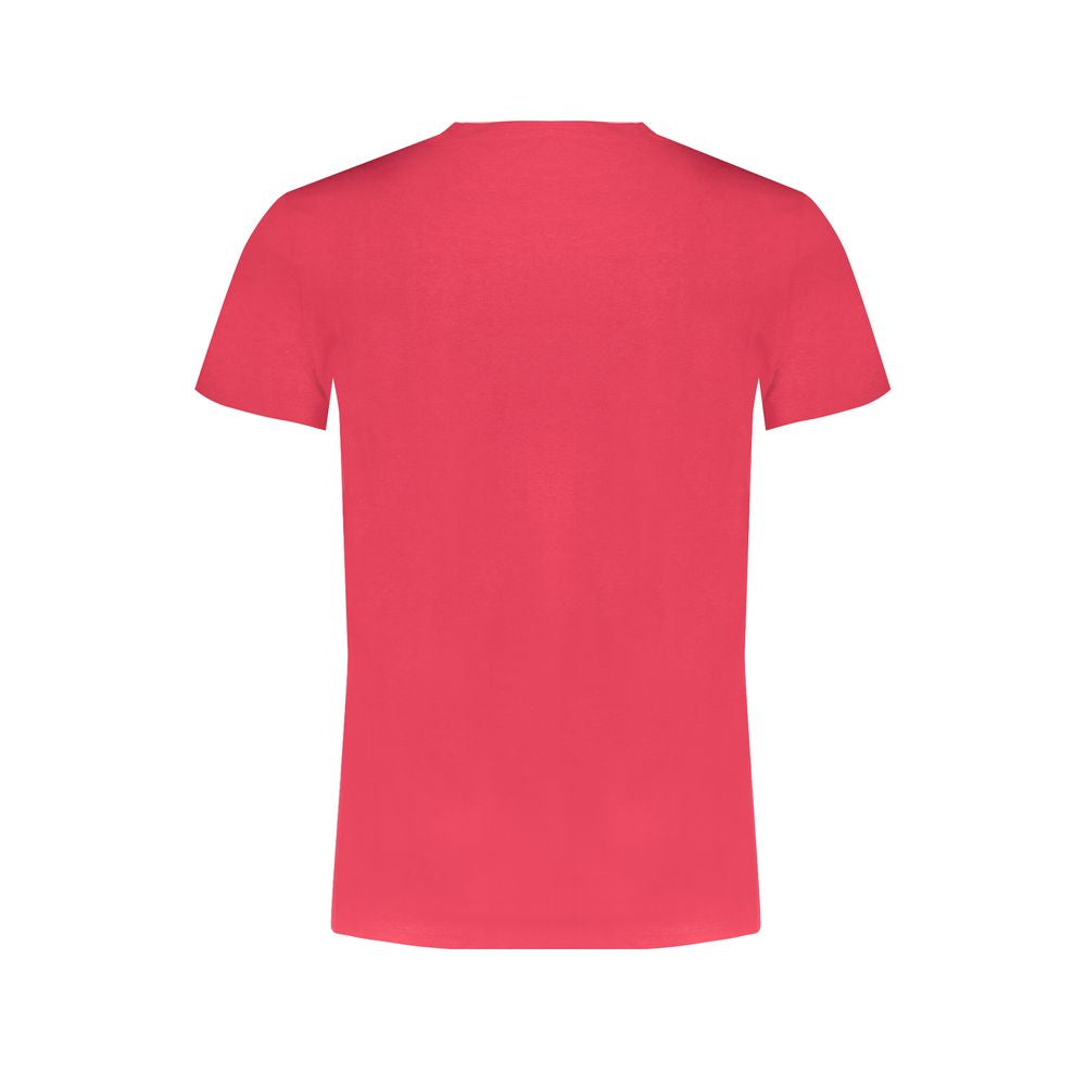 Trussardi Red Cotton T-Shirt TR-30140-S