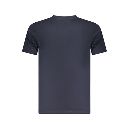 Cavalli Class Blue Cotton Men T-Shirt