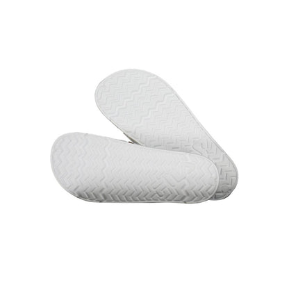 Fila White Polyethylene Women Sandal sole view showcasing slip-resistant tread pattern and durable design for long-lasting comfort and wear.