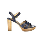 Ralph Lauren Blue Leather Sandal RA-19547-EU40/US10