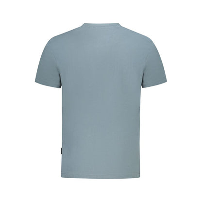 Napapijri Grigio Cotton Men T-Shirt