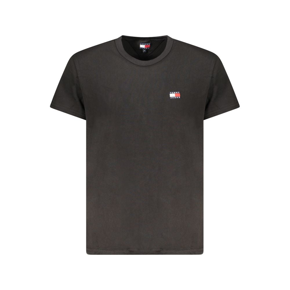 Tommy Hilfiger Black Cotton T-Shirt