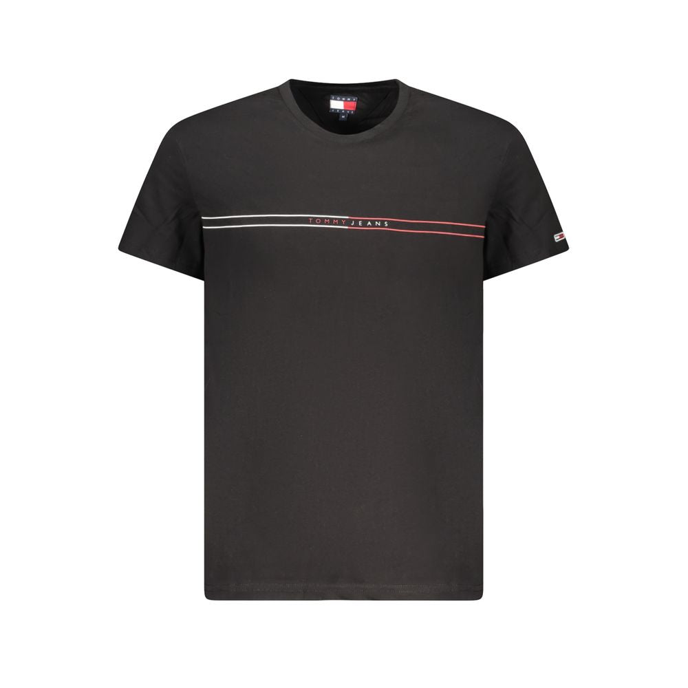 Tommy Hilfiger Black Cotton T-Shirt