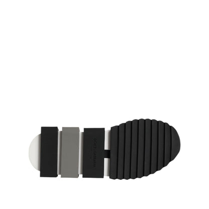 Dolce & Gabbana Green Black Slip On Sorrento Sneakers Shoes