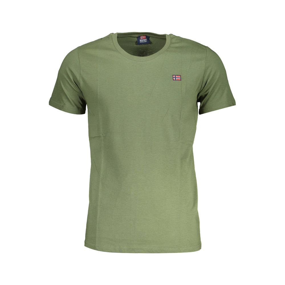 Norway 1963 Green Cotton Men T-Shirt