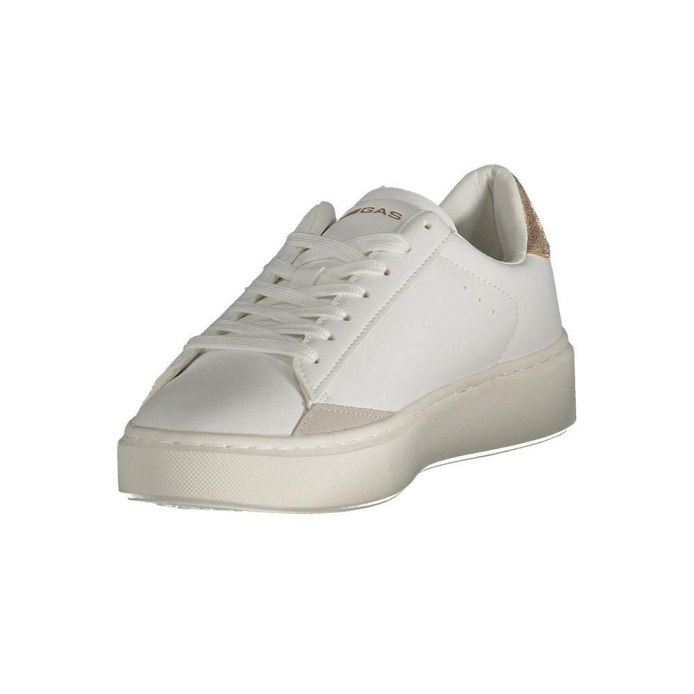 Gas White Polyester Women Sneaker GA-38601-EU39/US9