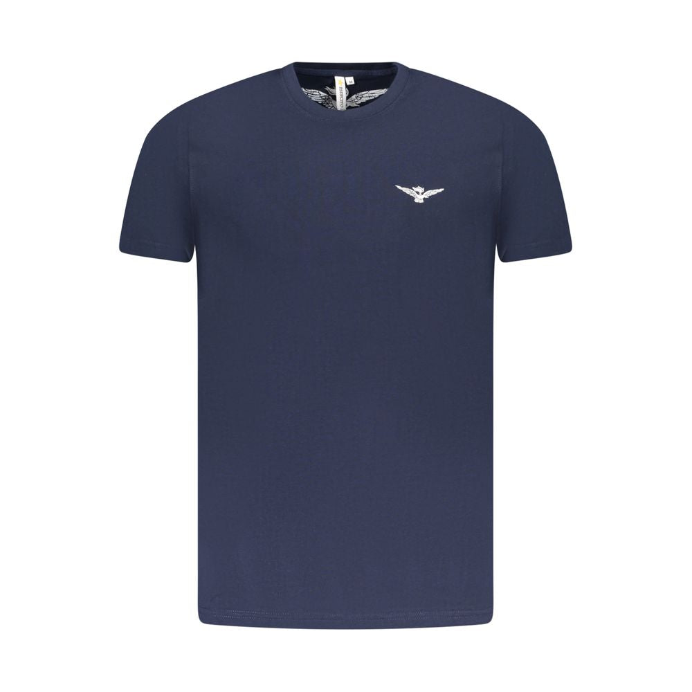 Accademia Militare Blue Cotton Men T-Shirt